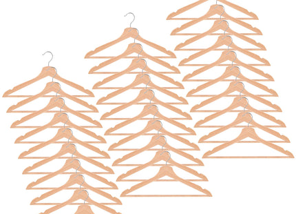 Kledinghangers | Kledinghanger | 30 Stuks | Naturel