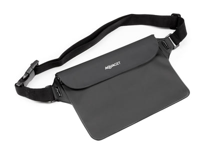 Drybag | Waterdichte Tas | Heuptas | 15 x 22 cm | Zwart