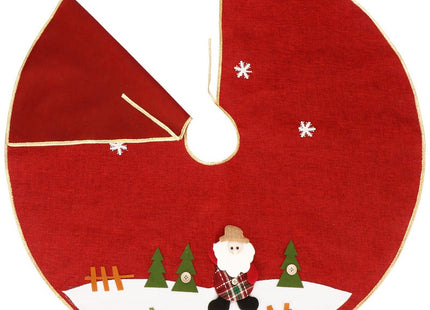 Kerstboomrok | 89,5 cm | Rood