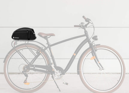 Fietstas - Bagagedrager - PU - 12 L - Zwart