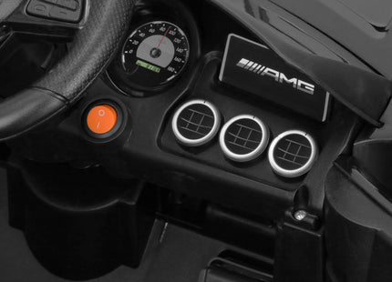 Elektrische Mercedes AMG GTR-S - Elektrische Auto - 12 V Accu - AUX - Aangedreven - Afstandsbediening - Kunststof - Metaal - Zwart - Rood