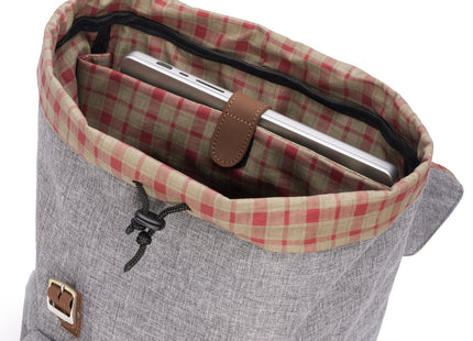 Baltan Rugzak - Backpack - Kopia - Grijs - Bruin