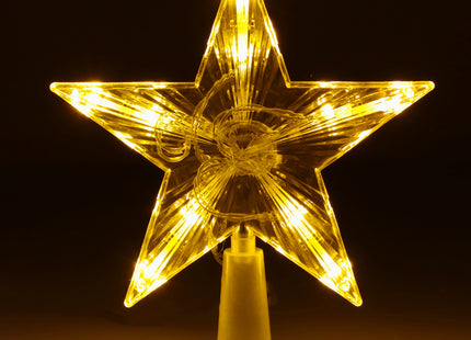 Kerstster - 10 LED's - Kerstdecoratie - Warm Wit