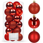 Kerstballen | 20 Stuks | 4 cm | Rood