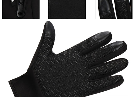 Handschoenen - Touch - Zwart  - Nylon - Unisex - Maat S