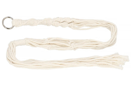 Plantenhanger | Plantenhanger Macrame | 100 cm | Wit