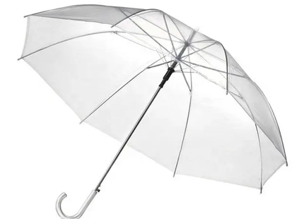 Transparante Paraplu - Doorzichtig - Voor Volwassenen - Ø 94 cm