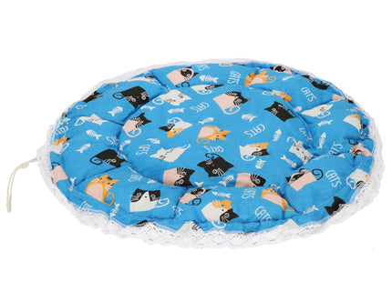 Kattenmand | Cats | Huisdier bed |  Polyester | 73 cm | Blauw