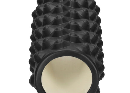 Foam Roller | Massage Roller | Trigger Point Massage | Fitness | Medium Hardheid | 33 x 10,5 cm | Zwart