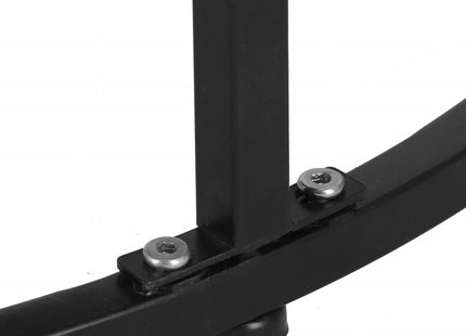 Salontafel | Salontafel Set | Rond | 2-Delig | Zwart/Donkerbruin