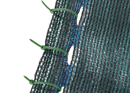 Zichtbreeknet | Rol 1,5 x 50 m | 90 % Schaduw | 65g/m2 | Groen