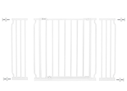Traphekje | 110 - 118 cm | Traphek | Veiligheidshekje | Metaal | Wit