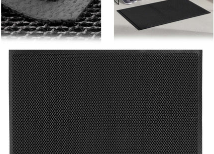 Deurmat - Buitenmat - Droogloopmat - Anti -Slip - Zwart - 60 x 90 Cm
