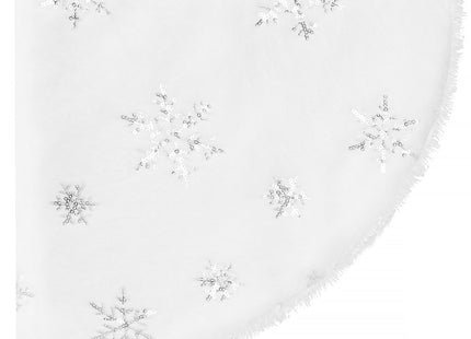 Kerstboomrok | Kerstboomkleed | Kerstboomversiering | 55 cm | Wit