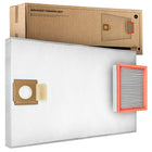 SQOON® Serviceset geschikt voor Parkside PPWD 30 - Gelijk aan model: 30381494, PPVFT 30 A1 - Ideaal voor het vervangen van stofzakken en filter in nat- en droogzuigers