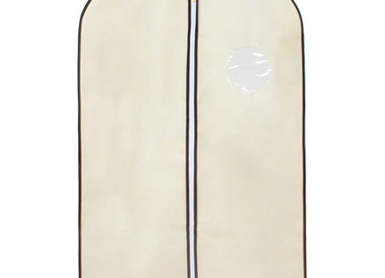 Kledinghoes - Kleding Organizer - Opberghoes - Venster - Ritssluiting - Venster - Crème - 100 cm