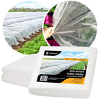 Vliesdoek - Plantenbescherming - 17g/M2 - 10x1.6 M - Wit