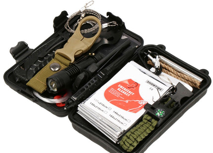 Survival kit | Gereedschap | Noodpakket | 21in1 | Multicolor