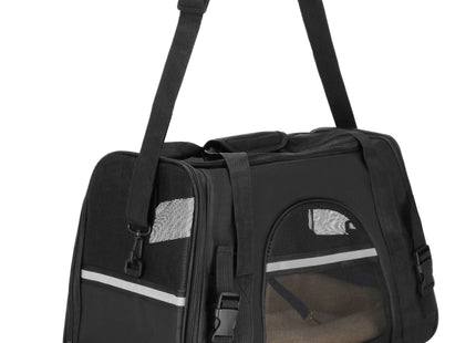 Reismand - Transporttas - Draagbaar - 12kg - Zwart - 27 x 44 x 24,5 cm