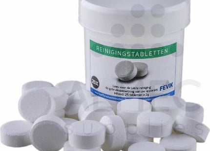 Fevik - Reinigingstabletten 25 stuks 2.0 gram