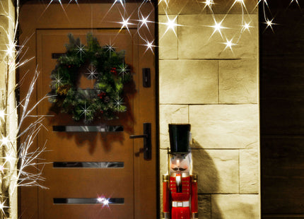 IJspegel Verlichting | 20 m + 2.5 m Snoer | 500 LED | Warm Wit + Koel Wit | Koppelbaar | Flits
