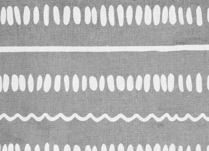 Opbergmand - Speelgoedmand - Kledingmand - Organizer - Handvatten - Grijs - Wit