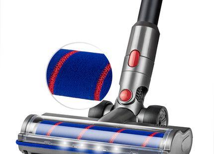 SQOON Stofzuiger Mondstuk Geschikt voor Dyson Stofzuiger V7 / V8 / V10 / V11 en v15 Series - Zuigmond voor Dyson Steelstofzuiger - LED Licht