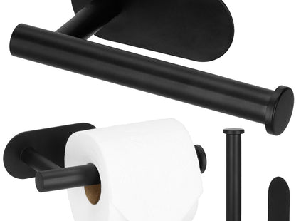WC Rolhouder | Toiletrolhouder | Staal | Zwart