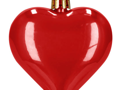 Kerstballen | 100 Stuks | Rood Tinten | Onbreekbaar