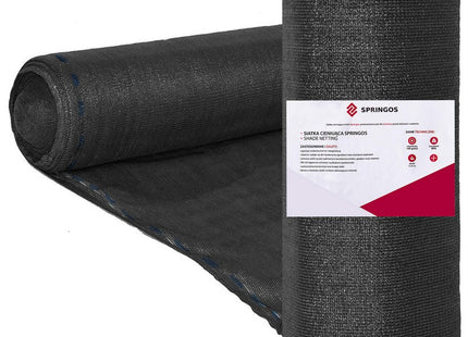Zichtbreeknet | Rol 1,5 x 50 m | 90 % Schaduw | 140g/m2 | Zwart