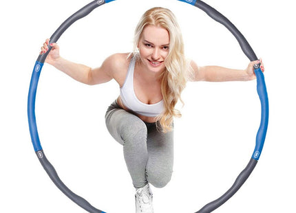 Fitness Hoelahoep | 100 cm | Blauw/Grijs