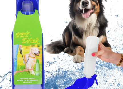 Waterfles - Drinkbak - Reisfles - Blauw - 250 ML
