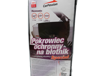 CarPassion Special Spatbordhoes - Beschermhoes - All-Round - Universeel - Zwart