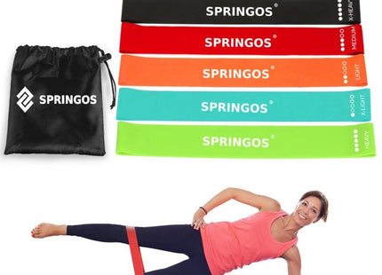 Weerstand Band Set | Weerstandselastieken | Weerstands Set | Fitness Elastiek | Multicolor