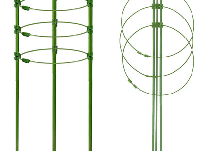 Plantensteun - Ringsteun - Bloemen - Groen - 60 Cm