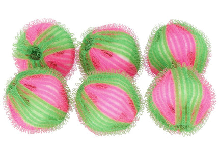 Drogerballen | Wasballen | 6 Stuks | Groen/Roze