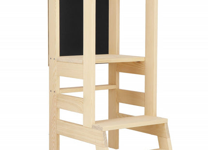 Leertoren Montessori | Leertoren Keukenhulp | Keukentoren | Leertoren Peuters | Stabiel | Met Krijtbord