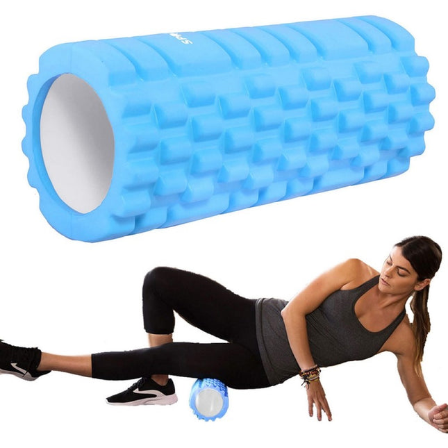 Foam Roller | Medium Hardheid | 33 cm | Lichtblauw