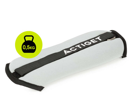 Pols- en enkelgewicht | 2 Stuks | 0.5 kg | Grijs