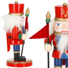 Notenkraker Kerst | Houten Soldaat | Kerstversiering | Multicolor | 15 cm