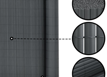 Tuinscherm - Balkonscherm  - Privacy Scherm -  Windbescherming - PVC -  Weerbestendig UV