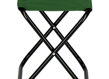 Campingkrukje | Opvouwbaar | Groen/Zwart