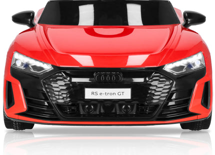 Elektrische AUDI RS E-Tron GT - Elektrische Auto - 12 V Accu - AUX - Aangedreven - Afstandsbediening - Kunststof - Metaal - Zwart - Rood