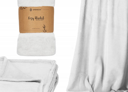Fleece Deken | 150 x 200 cm | Lichtgrijs