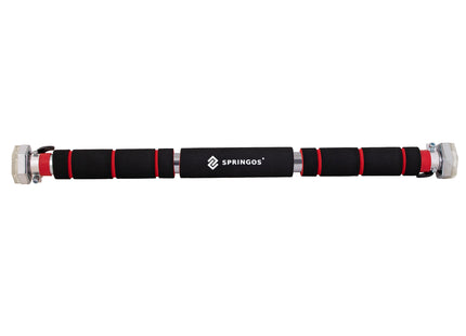 Pull Up Bar - Optrekstang - Staal - Zilver - 60-100 CM - 300KG