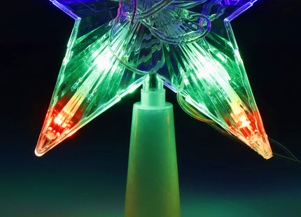 Piek - Kerstster - 10 LED - Kerstdecoratie - Multicolor
