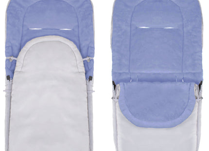 Voetenzak - Kinder Slaapzak - Grijs - Blauw - 90 CM