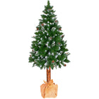 Kunstkerstboom | Frosted Pine | 220 cm | Zonder Verlichting | Met Sneeuw
