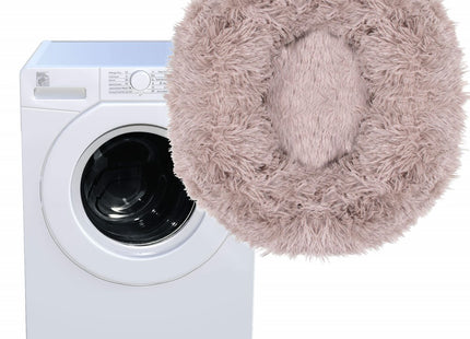 Hondenmand Donut | 100 cm | Licht Bruin