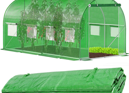 Folie Voor Kweekkas - Tuinkast - Broeikas - Plantenkas - 450x200x200 CM